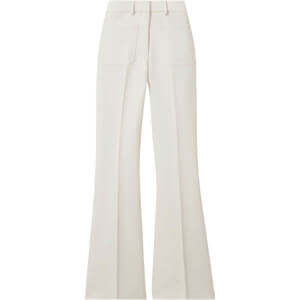 REISS PRIYA Twill High Rise Flared Trousers